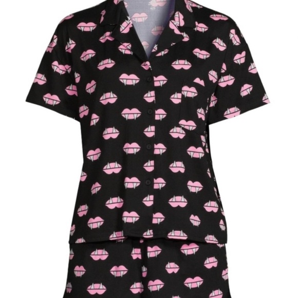 🧛🏻♀️NWT! Halloween 🎃 TWP Piece Woman’s Pajama Set - Vampire🧛🏻♀️ - Picture 4 of 5